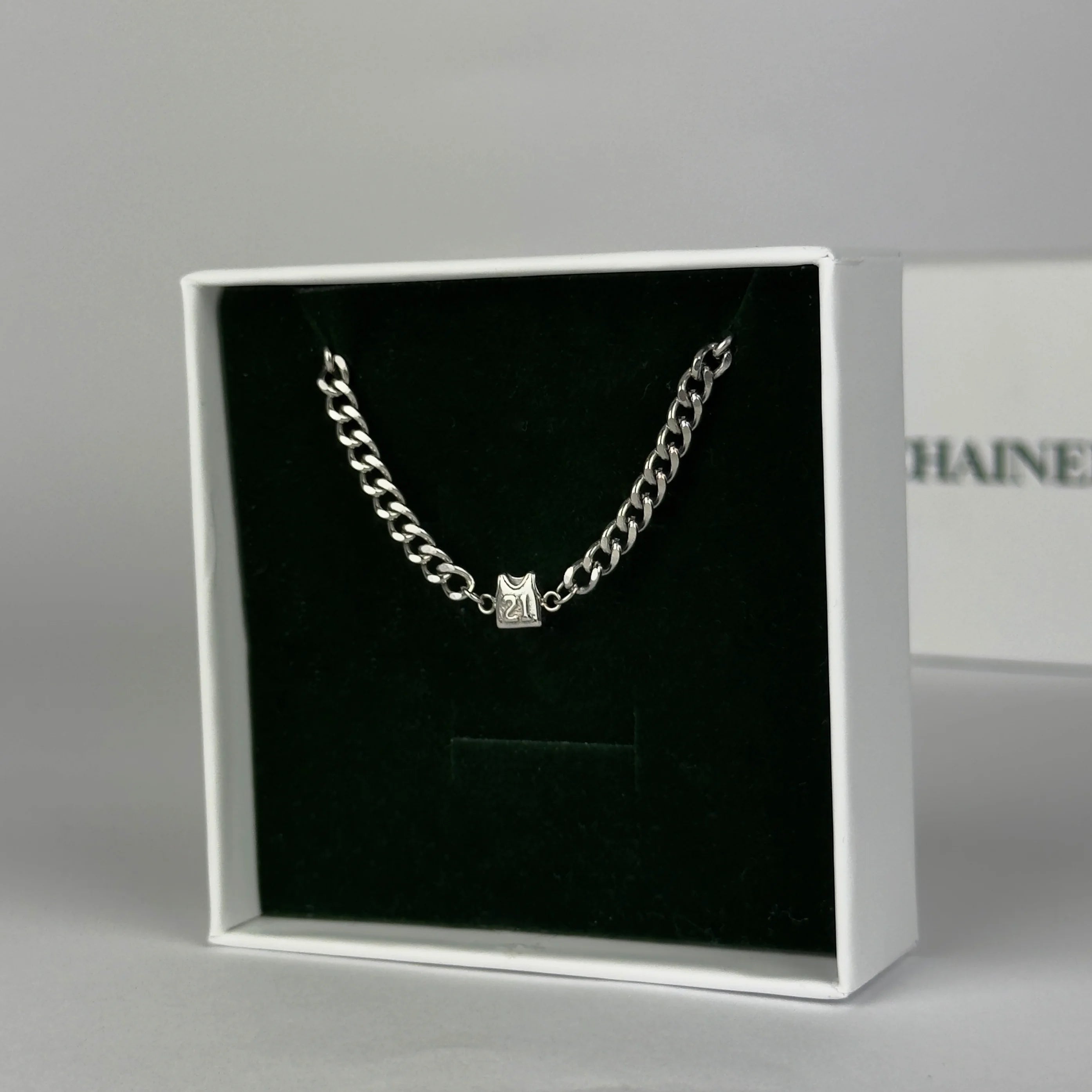 Number 21 Jersey Bracelet